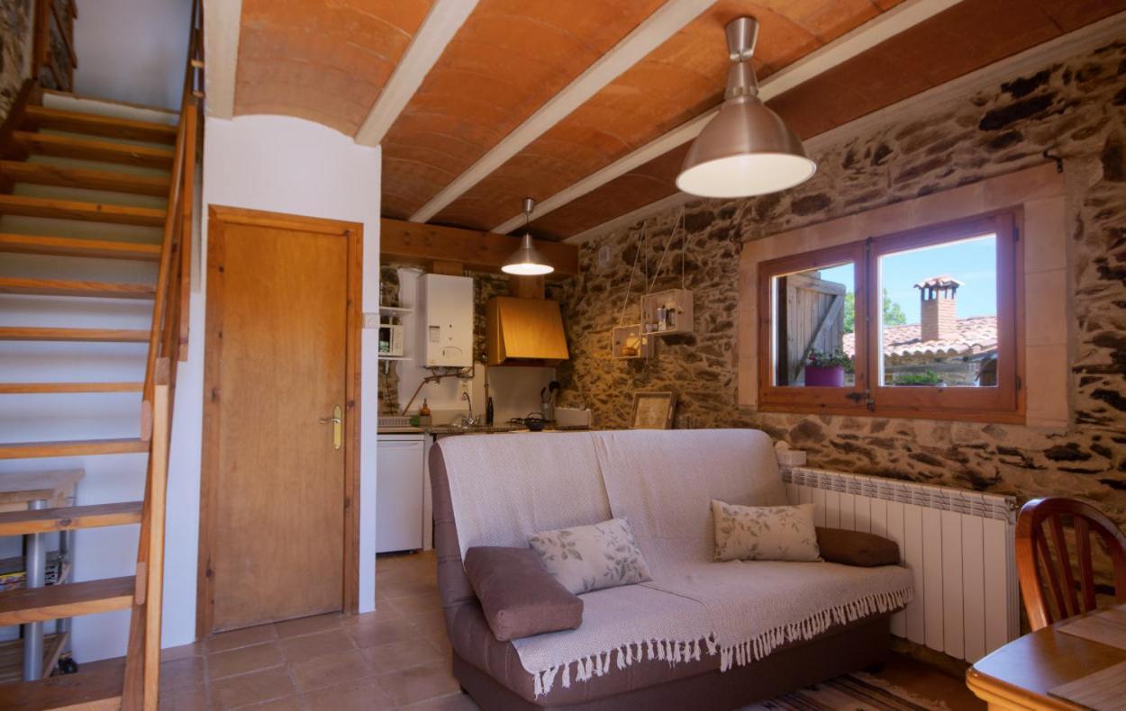 Apartamento Duplex Rural Con Chimenea Y Vistas Panoramicas Desde La Cama Sant Marti Sacalm Exteriör bild