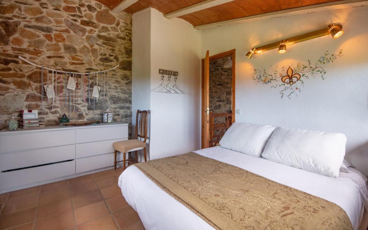 Apartamento Duplex Rural Con Chimenea Y Vistas Panoramicas Desde La Cama Sant Marti Sacalm Exteriör bild